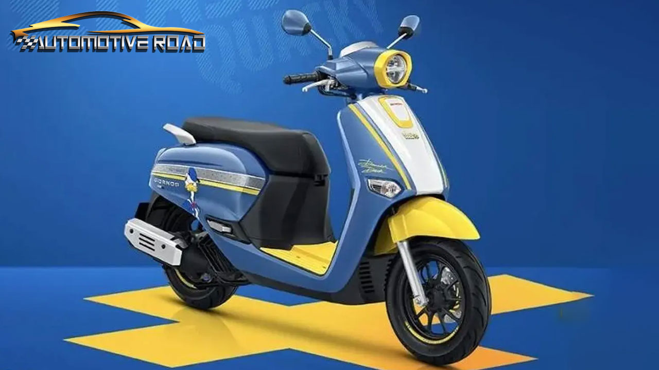 Honda Giorno Donald Duck: Limited Edition di Indonesia