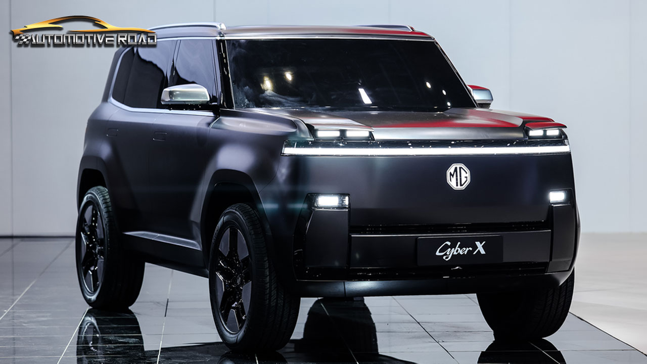 MG Cyber X: SUV Listrik Kotak Futuristik dari MG