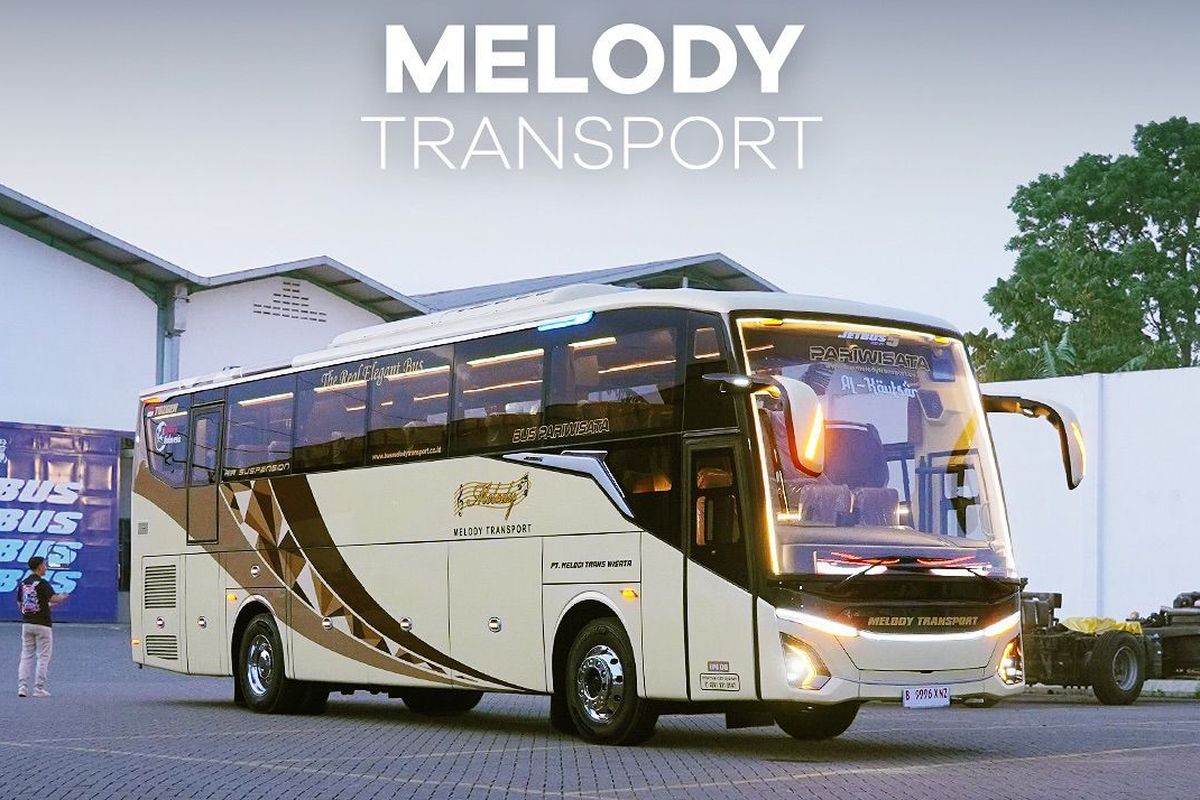 Jetbus 5 SHD: Bus Baru PO Melody Transport Fasilitas Mewah