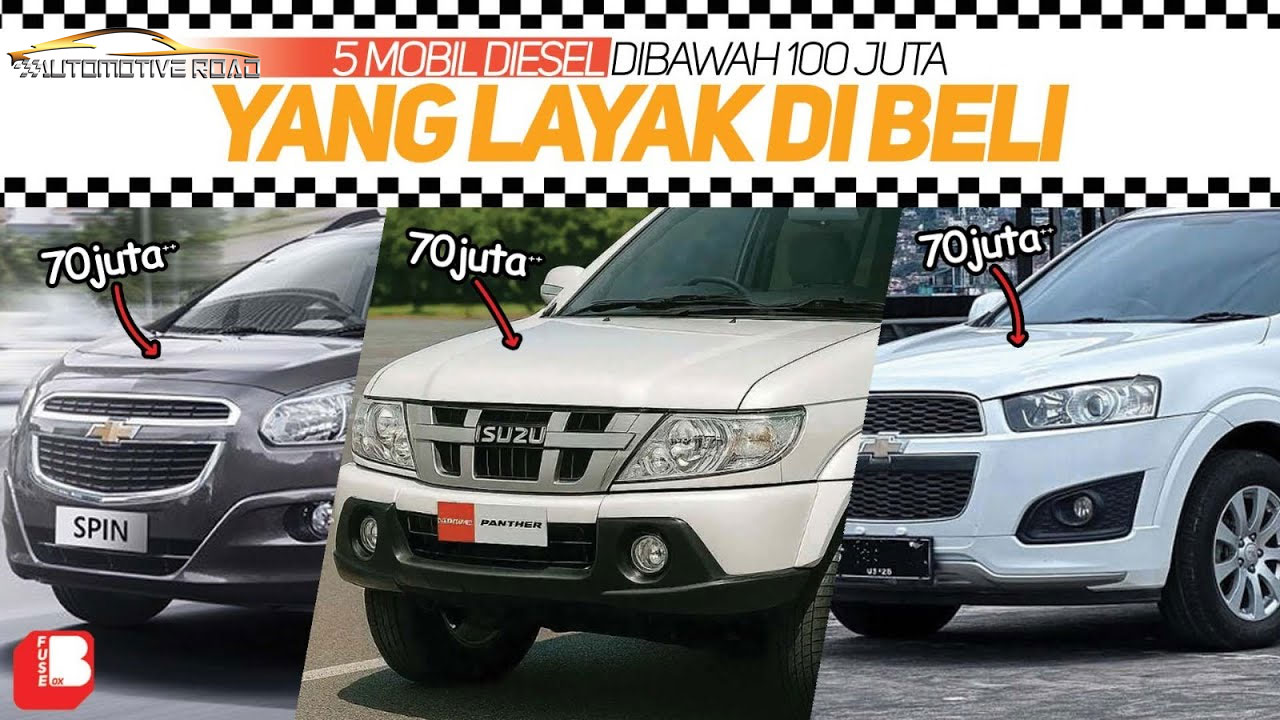 5 Mobil Diesel Bekas di Bawah 100 Juta yang Layak Dibeli