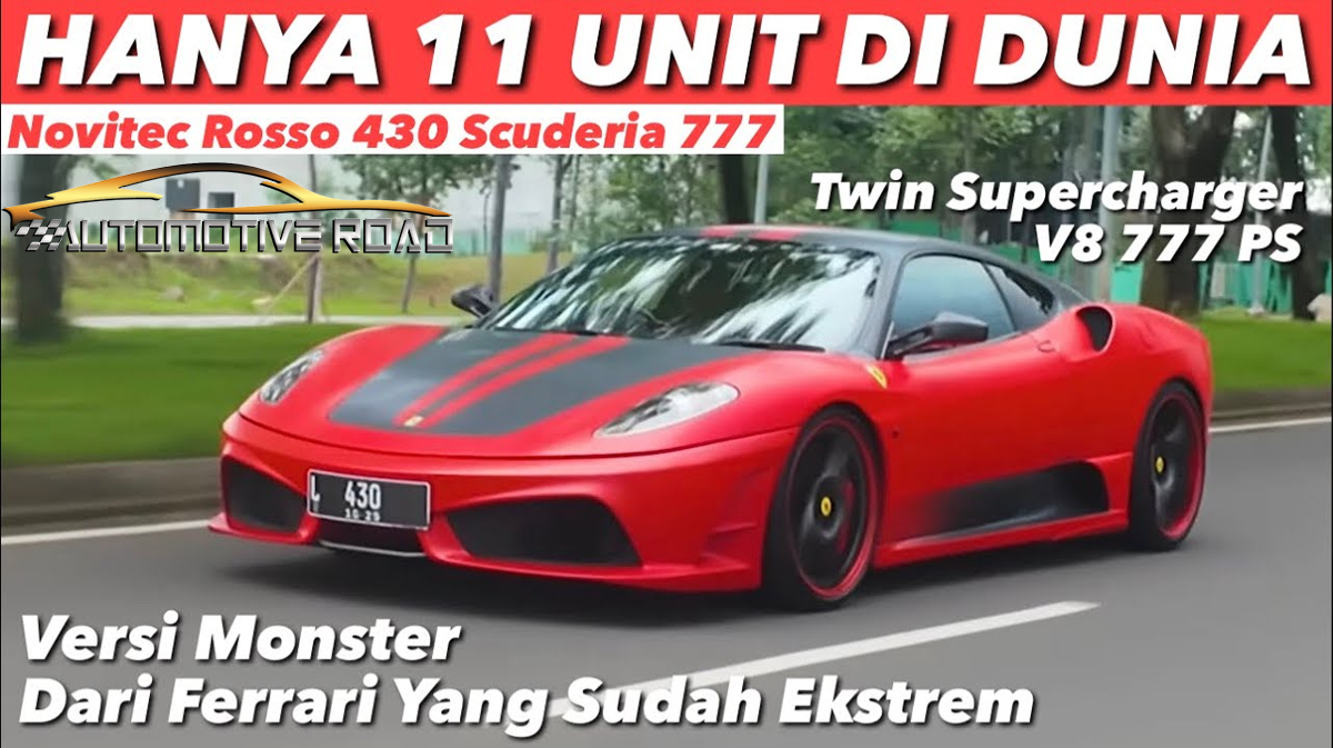 FERRARI 430 INI TENAGANYA 777 HP DAN SANGAT LANGKA