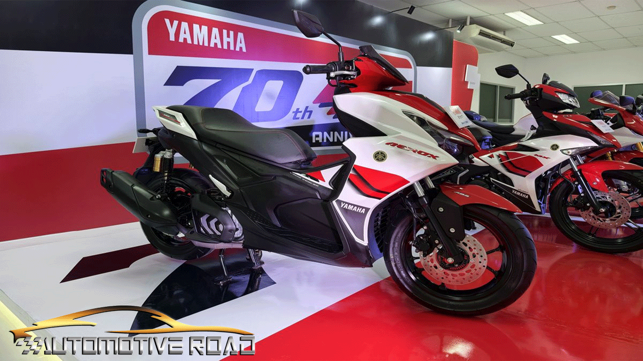 Yamaha Aerox Alpha Livery Special 70th Yamaha Anniversary